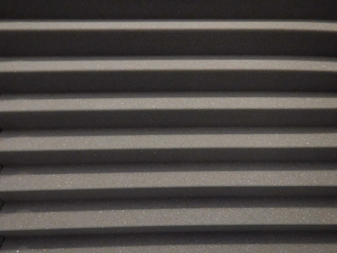 acoustic foam inside a studio